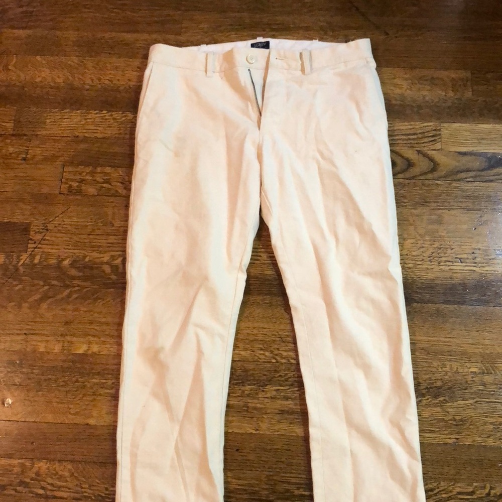 J Crew Driggs linen pants